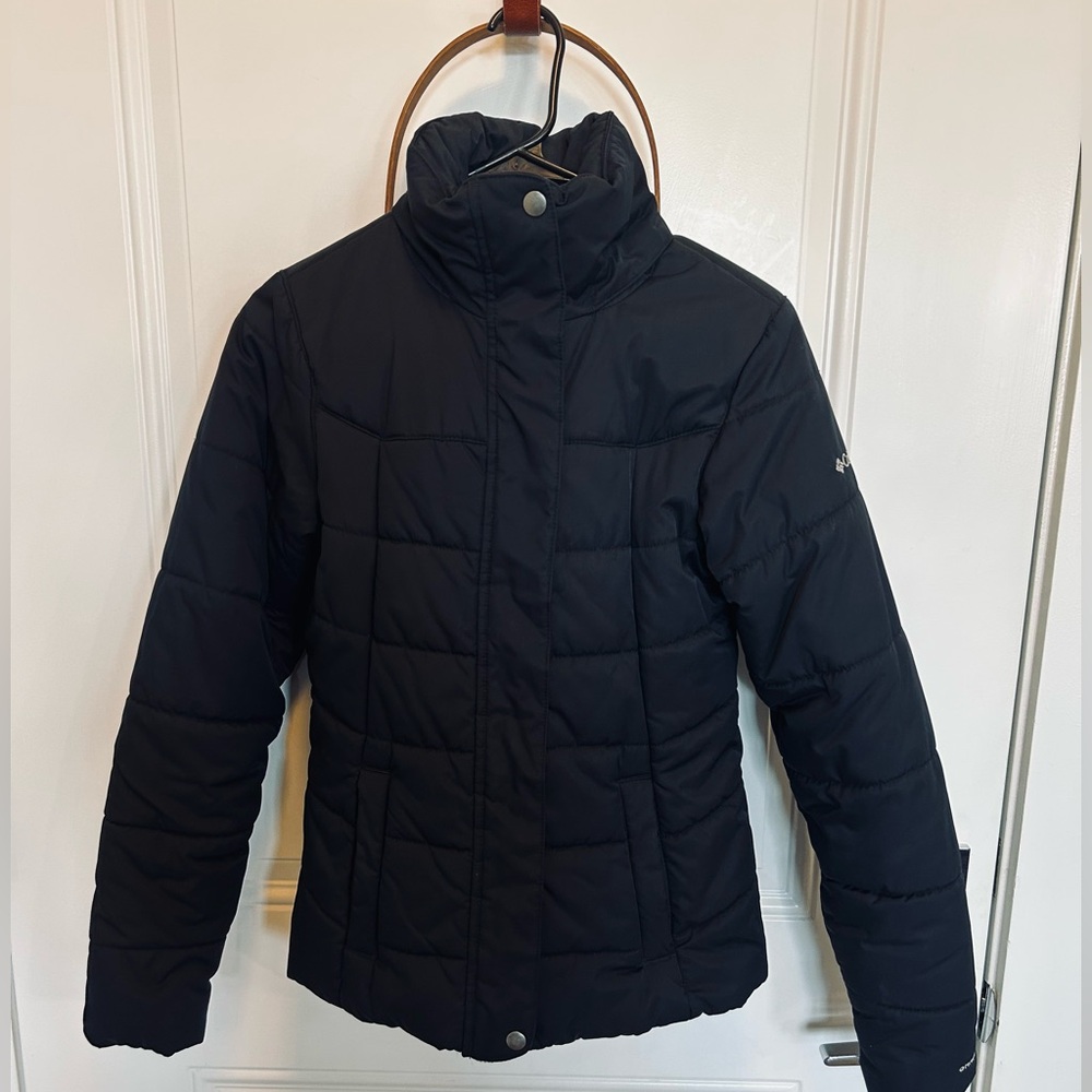 Columbia Women’s Black Puffer Jacket Omni-Shield Water Resistant - EUC ❄️❄️❄️